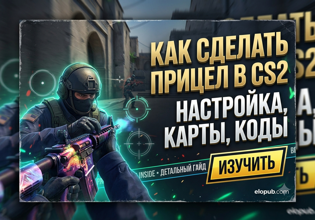 Как сделать прицел в CS2 — полный гайд по настройке