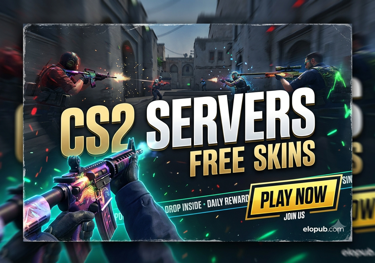 Сервера CS2 с бесплатными скинами